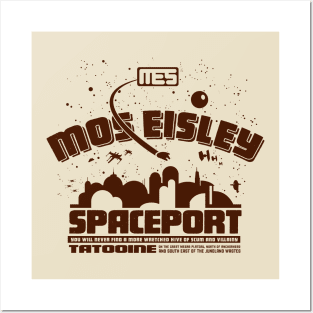 Mos Eisley Spaceport Posters and Art